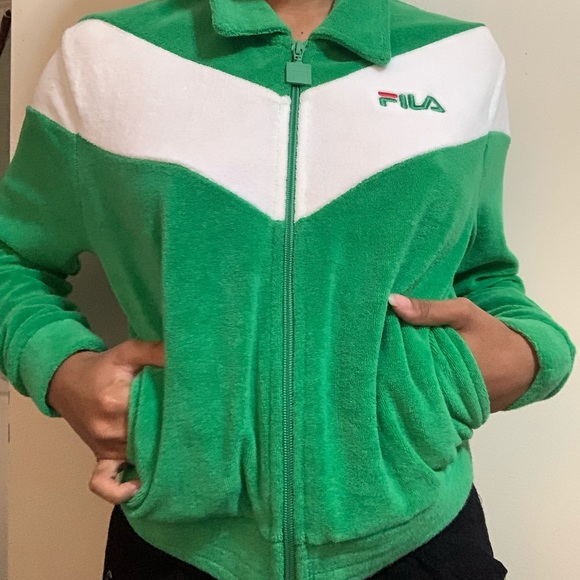 FILA zip up sweatshirt - Picture 2 of 5